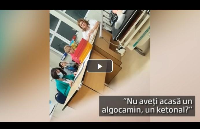 VIDEO| T&acirc;nărul urla de durere, dar medicii de la camera de gardă l-au trimis acasă: &bdquo;Nu aveţi acasă un algocalmin?&rdquo;