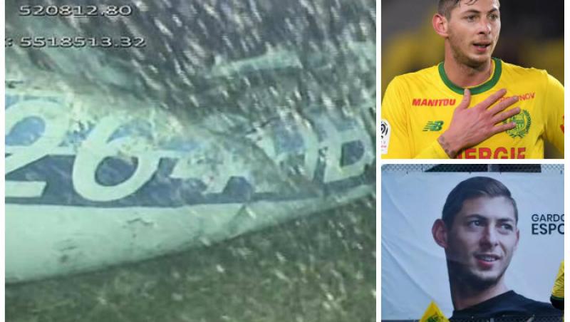 Foto! Au găsit primul cadavrul în epava avionului prăbușit, în care se afla fotbalistul Emiliano Sala: 