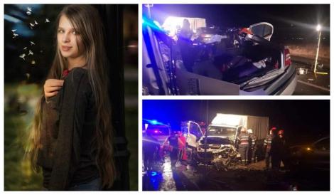 Tot oraşul o plânge pe Larisa. A murit la 18 ani, împreună cu tatăl ei, în accidentul din Sibiu. Mama și sora ei sunt în stare gravă