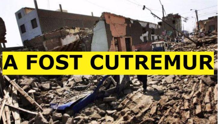 Video. Cutremur puternic cu magnitudinea de 7.1 grade &icirc;n această după amiază! Unde s-a produs și ce pagube uriașe a provocat