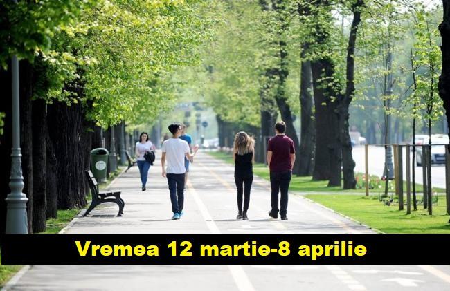 Vremea 12 martie-8 aprilie 2019. ANM, actualizare estimări meteo