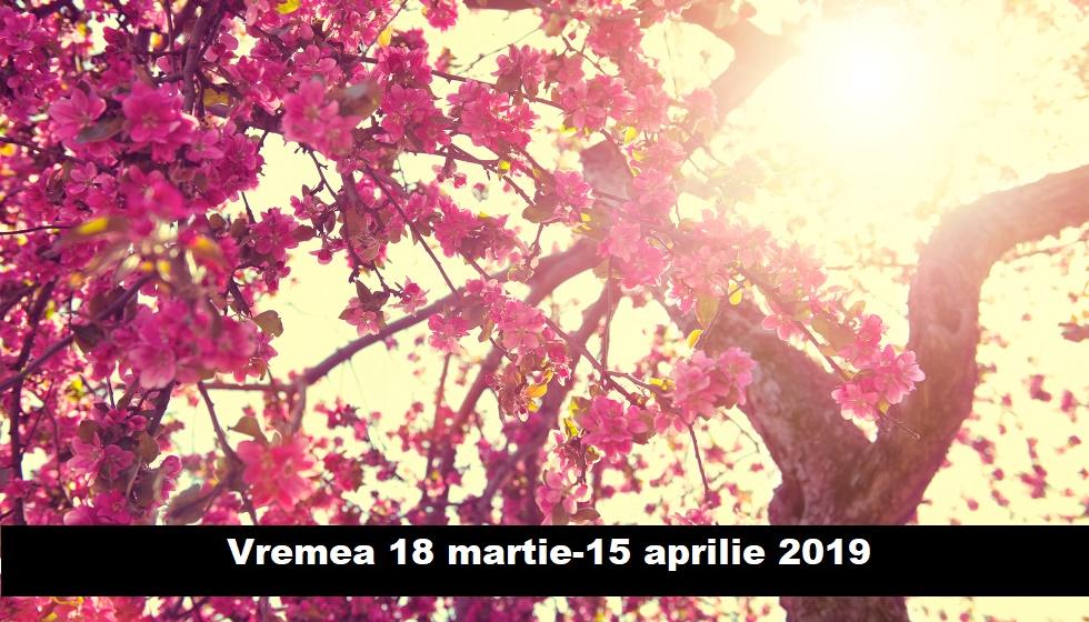 Vremea 18 martie-15 aprilie 2019. ANM, estimări meteorologice