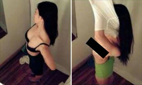 S-a filmat în ipostaze sexy pentru soțul ei, dar le-a distribuit, din greșeală, pe Facebook. Mii de oameni au văzut-o, în toată...splendoarea!