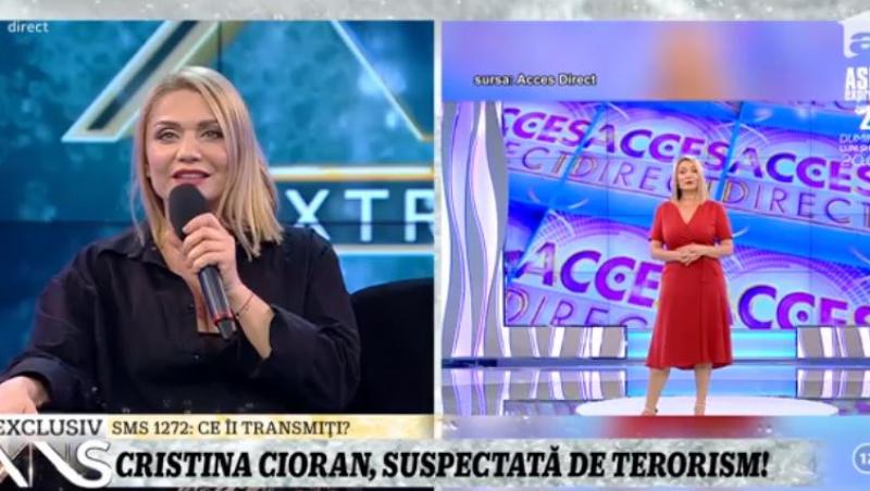 Dezvăluiri în premieră! Cristina Cioran în calitate de prezentator al emisiunii ,,Acces direct'': ,,Mi-a fost teamă să nu mă lățesc pe sticla asta''