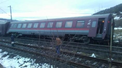 Tren deraiat între Brașov și Mediaș! Călătorii au trăit momente de panică! Ce s-a întâmplat