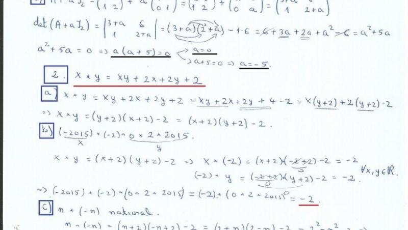 UPDATE: Simulare Matematică Bac 2019. Avem subiectele! Ce a picat la clasa 12