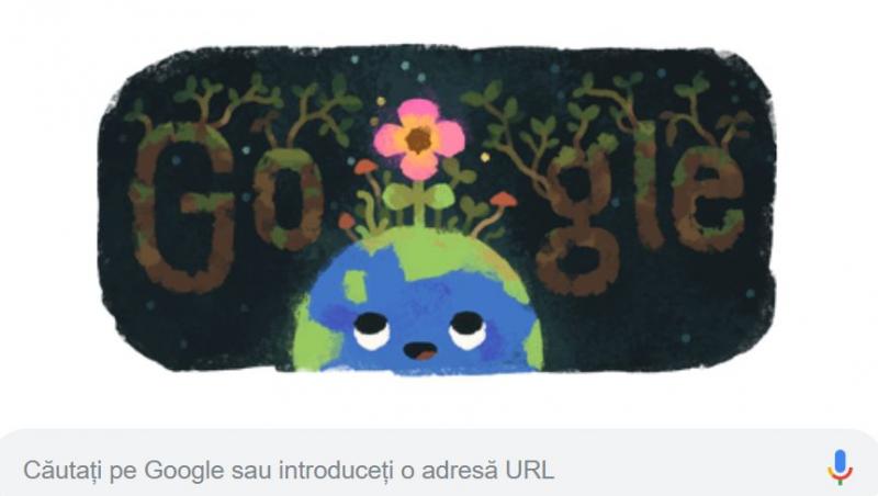 Echinoctiul de primavara 2019 - Google Doodle