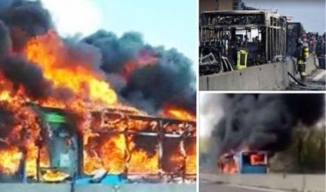 Un șofer imigrant a incendiat un autobuz școlar în care se aflau 51 de elevi și doi adulți pentru a scăpa de poliție. Care a fost motivul