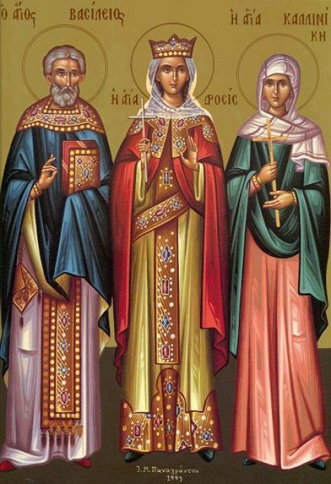 Calendar ortodox 22 martie. Sfânta Muceniță Drosida, fiica împăratului Traian
