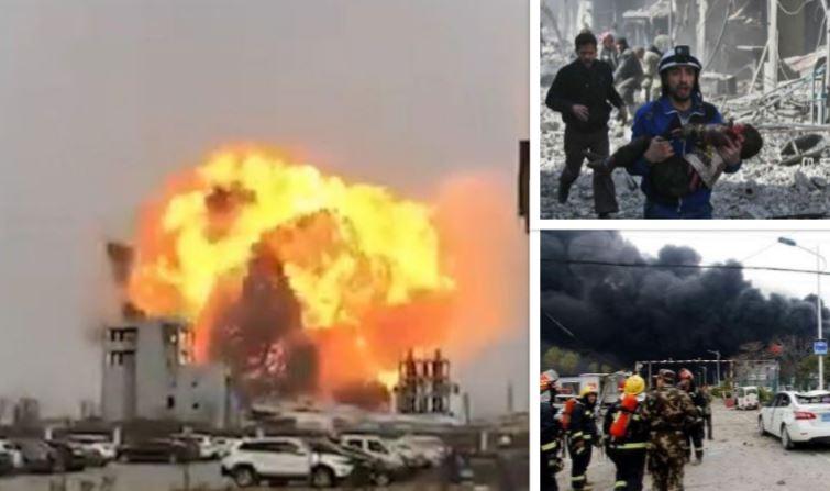Video! 6 morți și cel puțin 31 de răniți &icirc;n stare gravă după explozia puternică de la uzina de pesticide din China