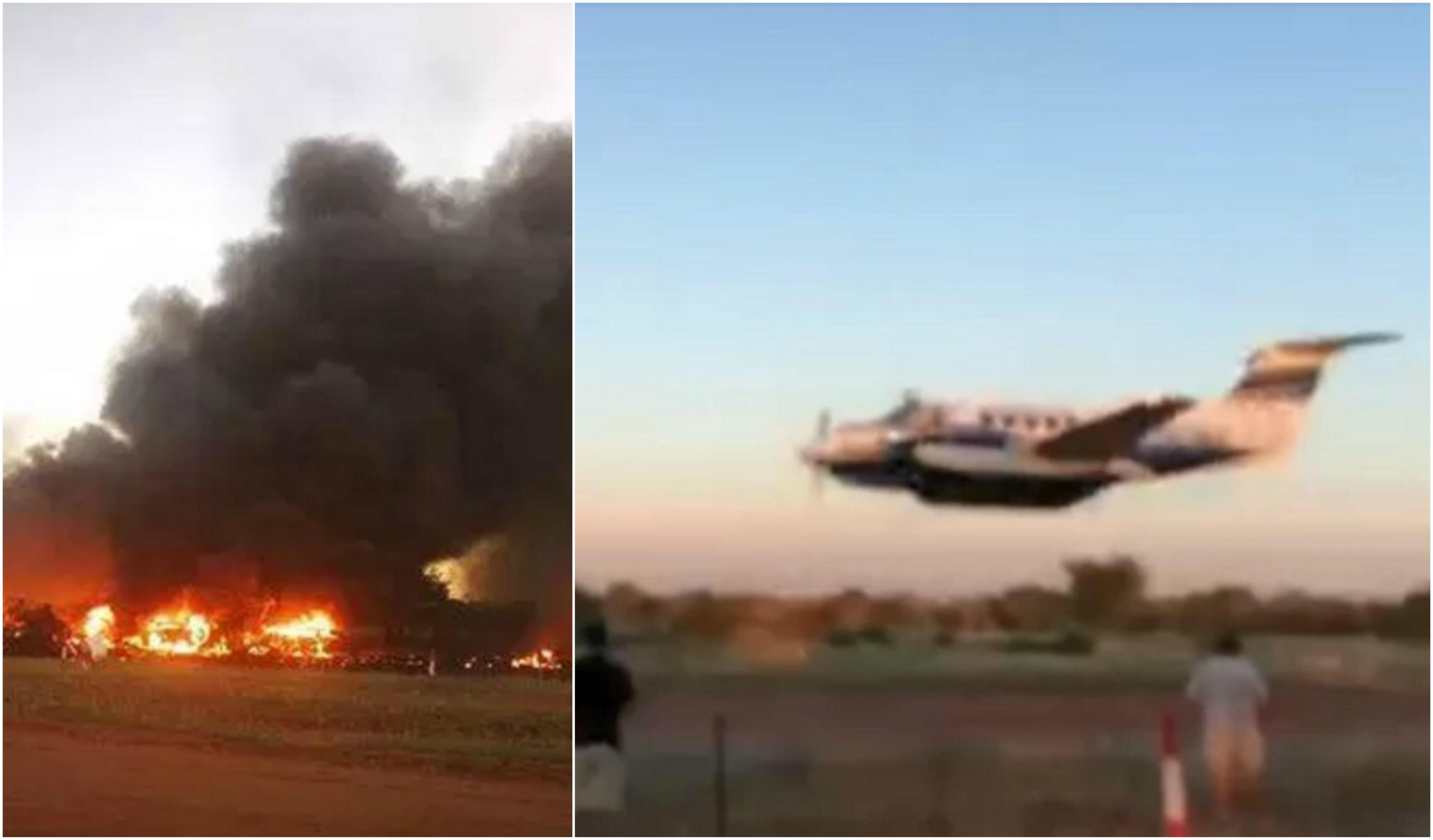 A furat un avion și l-a izbit &icirc;ntr-un club, intenționat! Pe cine a vrut să omoare, cu prețul propriei vieți. Imagini șocante &ndash; Video