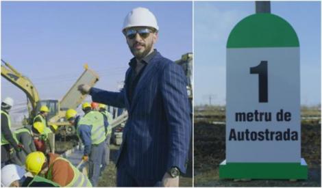 Primul și singurul metru de autostradă construit în Moldova a fost vandalizat! Ce spune Ștefan Mandachi: ”Nu intru în conflicte!”