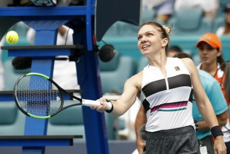 Simona Halep, în semifinalele Miami Open! Romanca este la un meci de locul 1 WTA: ”Este departe, trebuie să câștig turneul!”