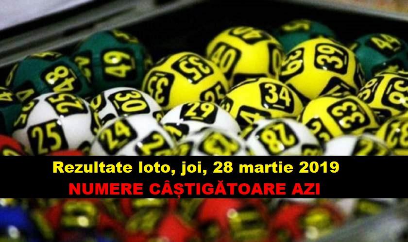 UPDATE: Rezultate Loto 6 din 49, Loto Joker, Loto 5 din 40, Noroc. Numere c&acirc;știgătoare 28 martie 2019