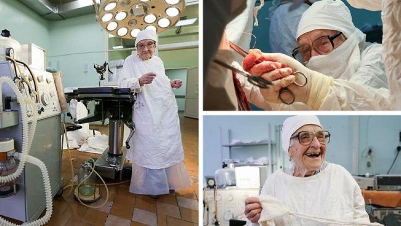 Ea este cea mai vârstnică femeie-chirurg din lume! La 91 de ani, femeia continuă să salveze vieți, realizând câte patru operații pe zi!