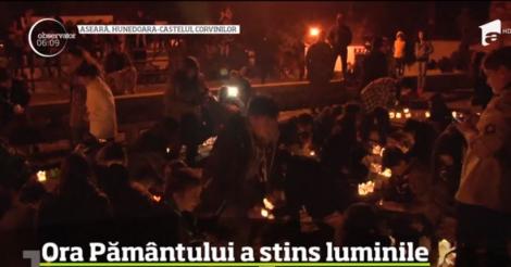 Cum a fost sărbătorită "Ora Pământului" în România. Sute de insituții românești au stins lumina pentru o oră. Guvernul s-a alăturat acestei mișcări