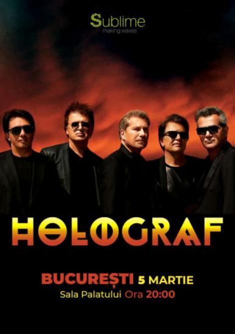 Evenimente București Marți, 5 martie 2019: Concert Vunk și Holograf