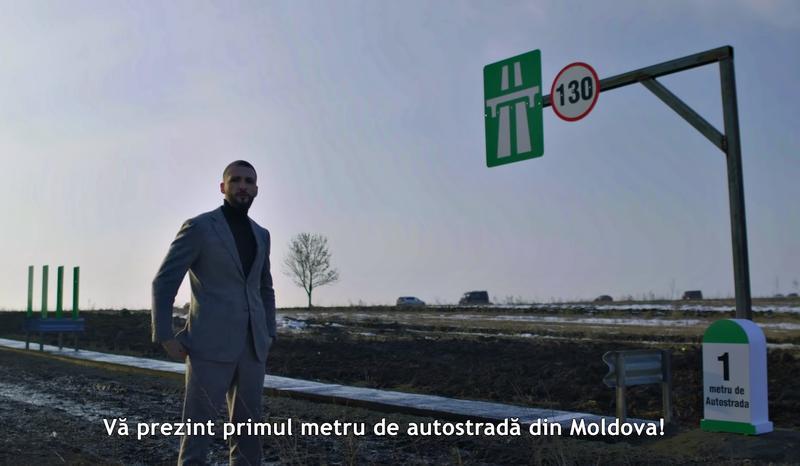 Un rom&acirc;n a construit primul metru de autostradă din Moldova, &icirc;ntre Putna și Voroneț! Ce se ascunde &icirc;n spatele acestui gest