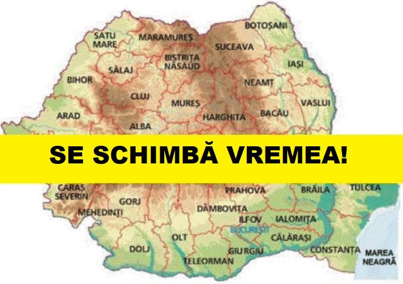 Meteo 4 martie. Se schimbă vremea! Cod galben de vreme rea &icirc;n mai multe zone din țară