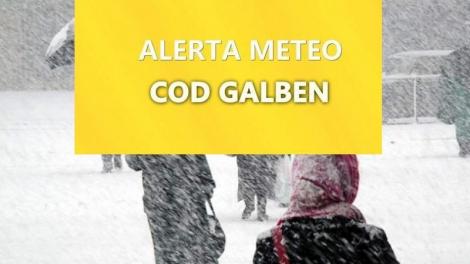 Meteo Cod Galben de vreme severă! Rafalele depășesc 100 km/h, spulberând zăpada