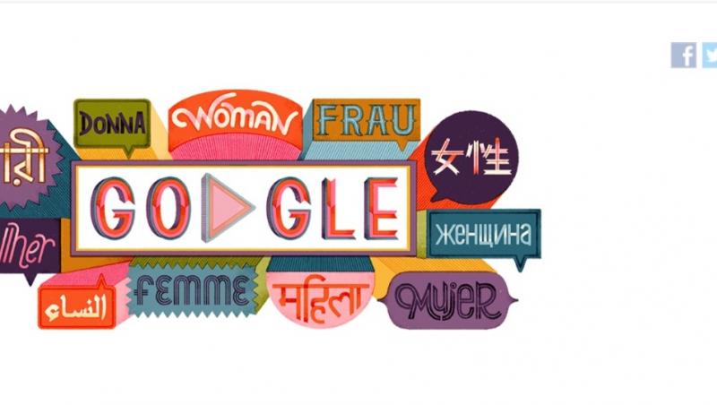 Google Doodle de 8 martie 2019 - Ziua nternationala a femeii