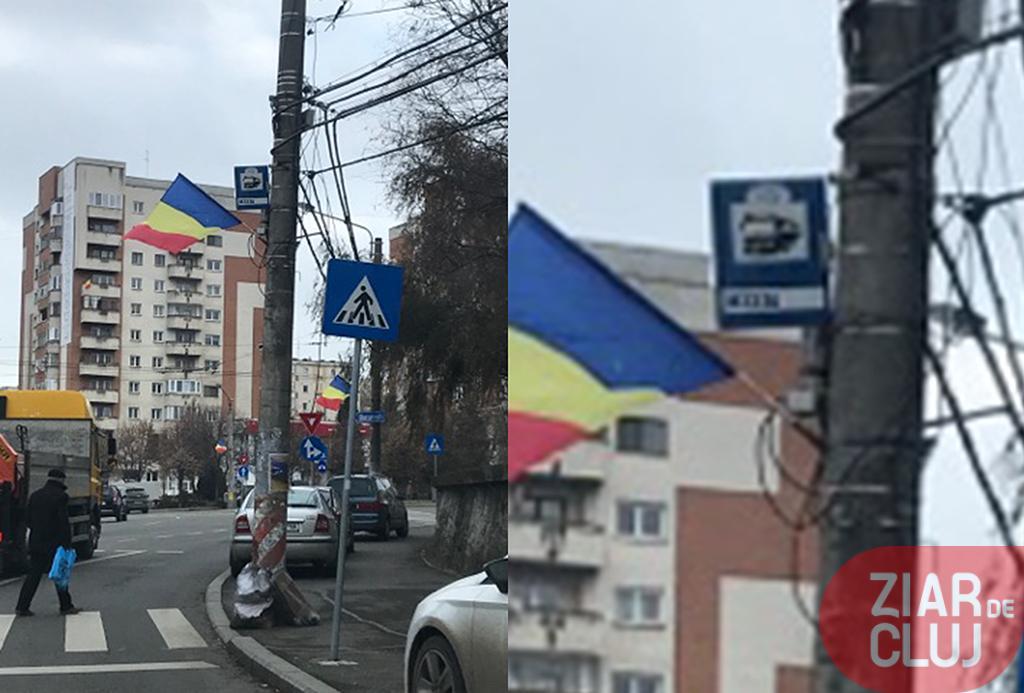 O stație de autobuz a fost amplasată pe trecerea de pietoni, &icirc;n Cluj-Napoca &ndash; Foto