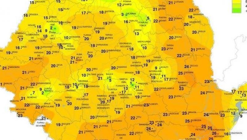Românii au avut parte de cel mai călduros 8 Martie din istorie! S-a respirat aer de vară, dar de luni vine iarna!