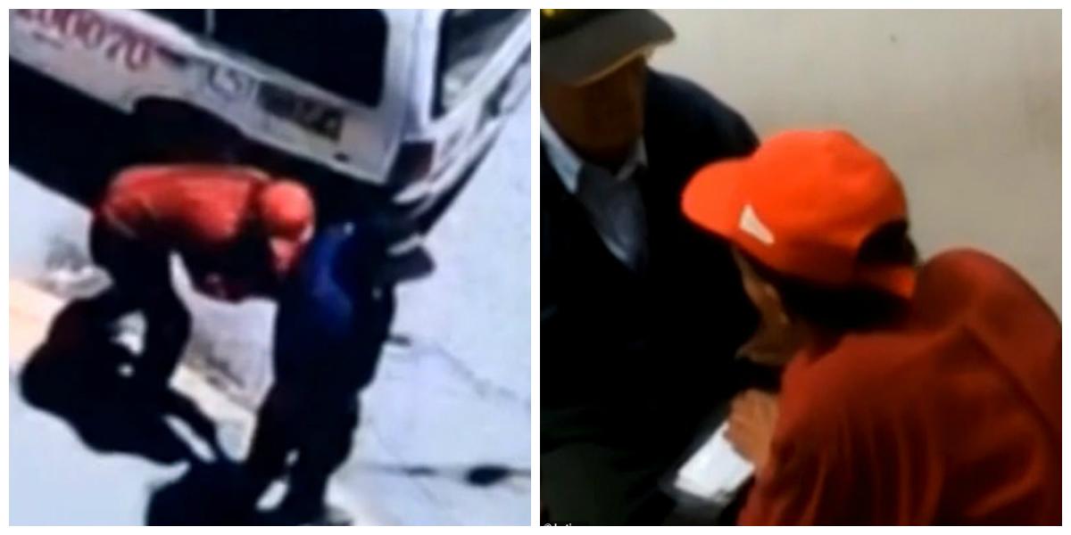 Un t&acirc;năr i-a furat banii din buzunar unui profesor, iar apoi i-a cerut scuze &icirc;n genunchi: &rdquo;Te rog, iartă-mă!&rdquo;