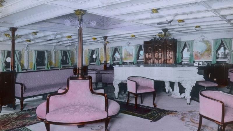10 aprilie 1912 - Titanic a plecat în primul şi singurul voiaj! Imagini din interiorul vasului care nu s-au văzut în film, surprinse înainte de a se scufunda