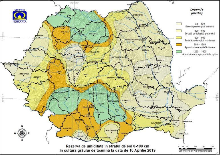 Prognoza meteo ANM. Care sunt zonele cu secetă extremă &icirc;n Rom&acirc;nia