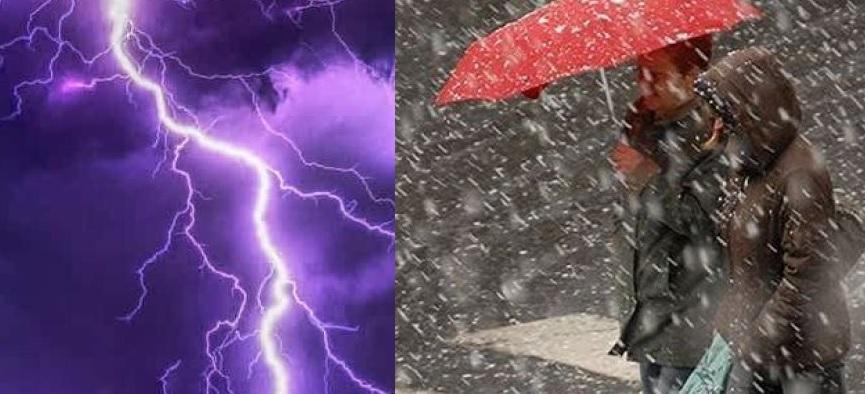 Meteo 13 aprilie 2019. Vremea se se &icirc;nrăutățește: Furtuni, lapoviță și ninsori