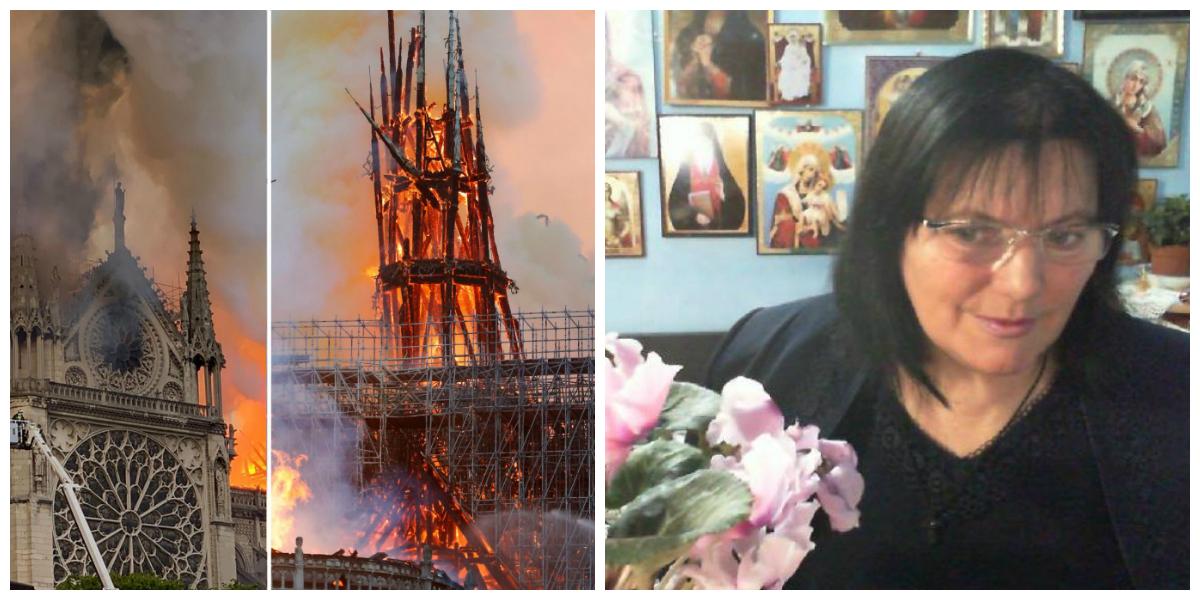 Ce urmează după incendiul devastator de la catedrala Notre Dame! Maria Ghiorghiu, o nouă profeție: &rdquo;O nouă tragedie...&rdquo;