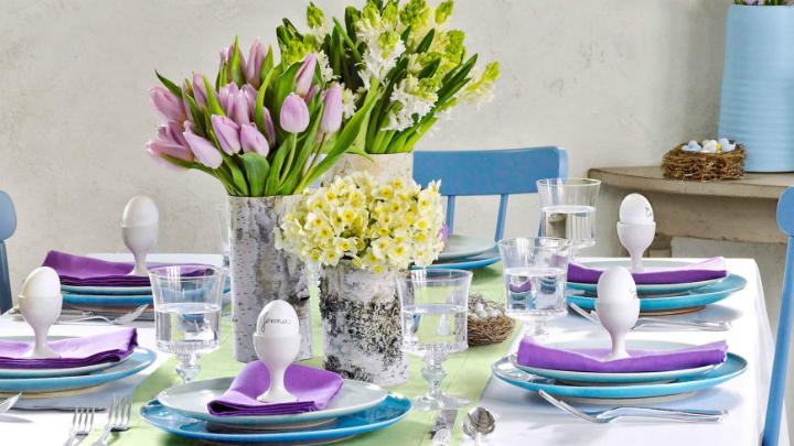 Amenajări casă: ce flori alegem pentru masa de Paște