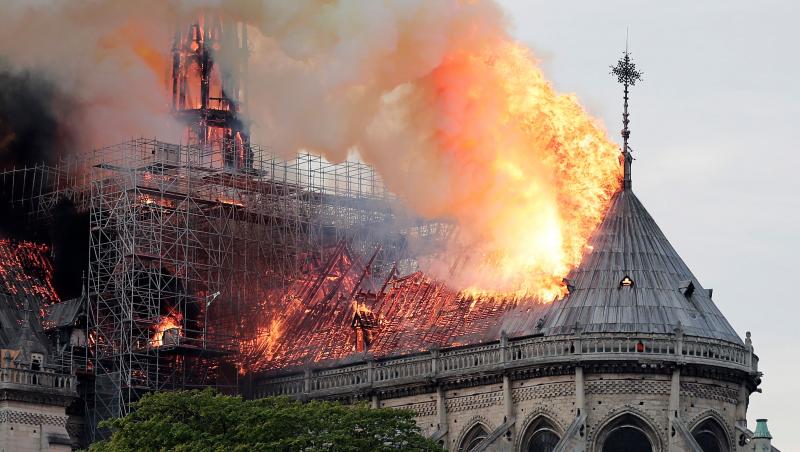 Incendiul de la Catedrala Notre Dame: ce anume a declanșat focul!