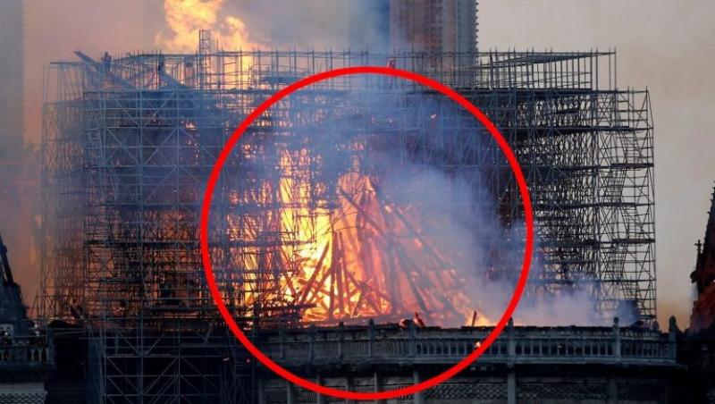 Creștinii, în stare de șoc! Ce a apărut în flăcările ce au cuprins Catedrala Notre Dame din Paris! „Oameni buni...”