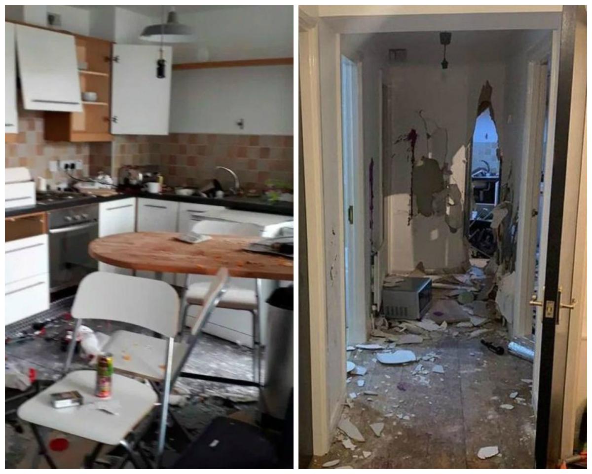 Nu, n-a fost cutremur! Așa arată un apartament de lux, după o petrecere cu 40 de tineri! Proprietarul, disperat!