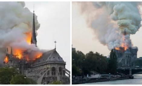 Cauza incendiului de la catedrala Notre-Dame din Paris, dezvăluită! Ce a declanșat focul devastator 