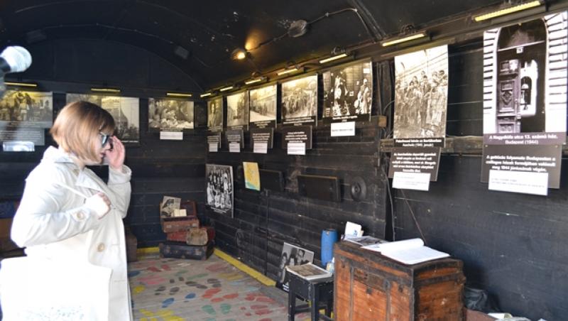 Vagon de la lagărul de exterminare Auschwitz, în România! Ce se găsește în interior