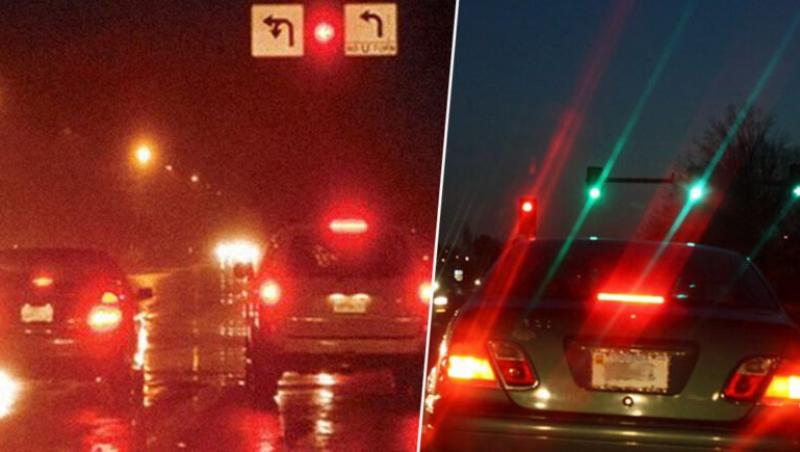Semnul ignorat de toți șoferii! Ce înseamnă dacă vezi luminile ca-n imagine?