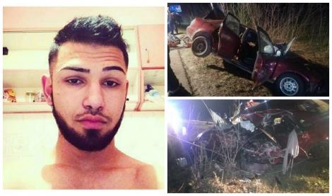 Prietenii și familia îl plâng pe Cătălin, tânarul mort în accidentul din Arad. Mașina lui a fost lovită de un TIR