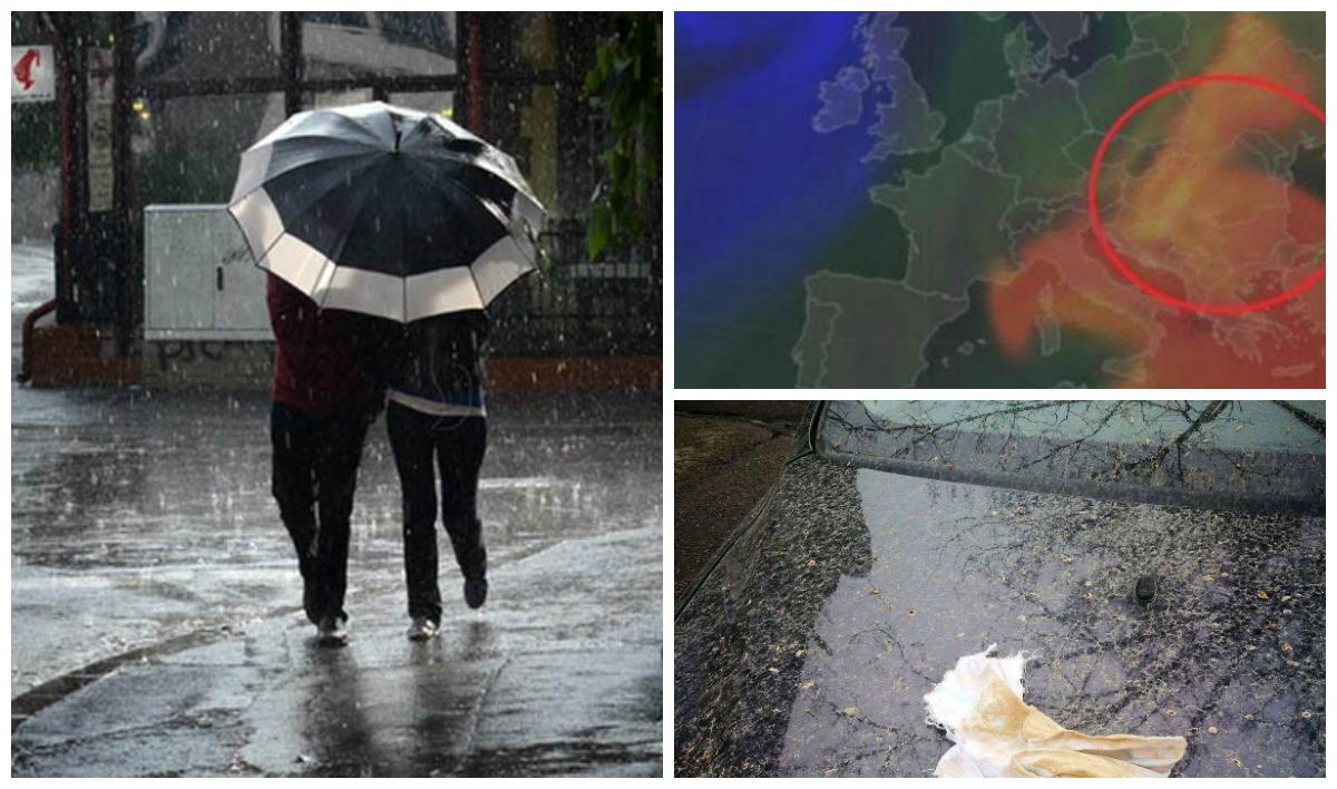 Un nor de praf saharian ajunge &icirc;n Rom&acirc;nia! Zonele din țară &icirc;n care va ploua &icirc;n următoarele două zile: &rdquo;Temperaturile scad drastic!&rdquo;