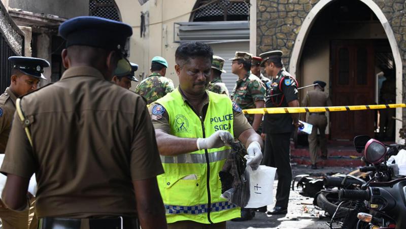 23 aprilie - doliu național în Sri Lanka. Cine se află în spatele atacurilor cu bombă