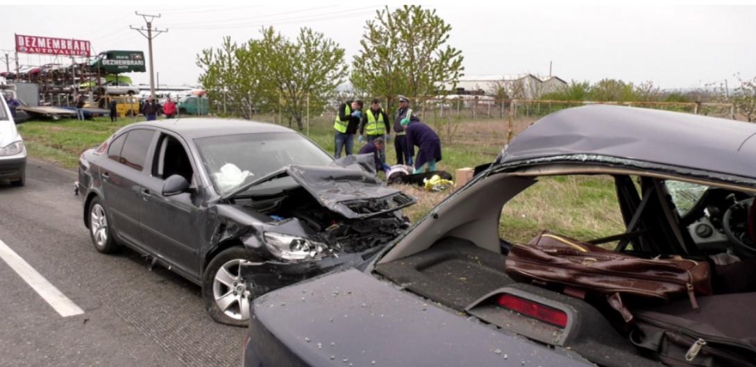 Două persoane, soț și soție, au murit &icirc;n urma unui accident rutier! Medicii ajunși la fața locului n-au mai putut face nimic pentru ele