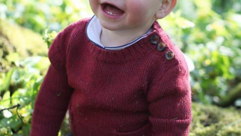 Prințul Louis, fiul lui William și al lui Kate Middleton, a împlinit un an! Imaginile care au făcut senzație pe internet