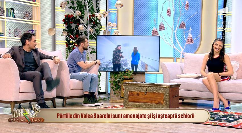 Dani și Răzvan la munte! Invitație la ski de Paște! La Sinaia, la Cota 2000, se poate schia pe cinci p&acirc;rtii! Ce spun specialiștii