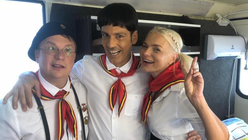 Ștefan Bănică și Marius Florea Vizante îmbracă din nou uniforma de pionier, în serialul de comedie Liber ca pasărea cerului