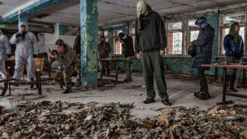 La 33 de ani după tragedia de la Cernobîl, oraşul fantomă a fost reconstruit în miniatură în Ucraina