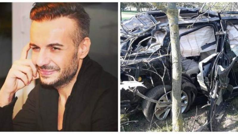 Imagini de la locul accidentului unde a murit Răzvan Ciobanu. Mai mulţi localnici au furat tot ce au găsit