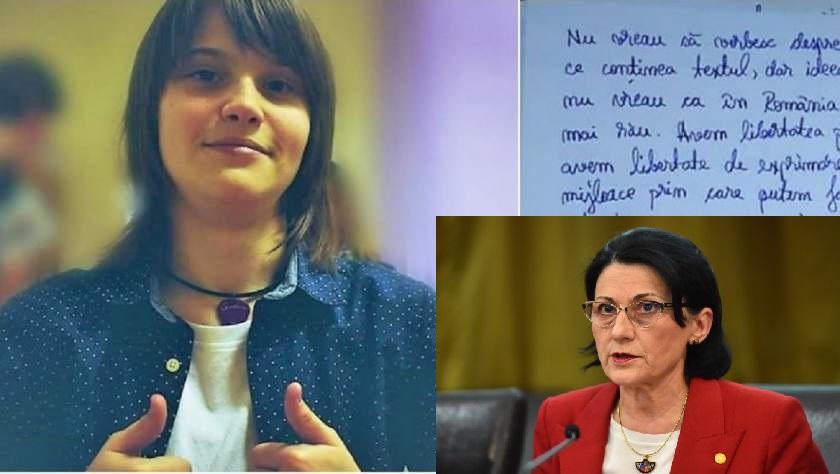Ministrul Educației, mesaj pentru eleva din Satu Mare care a luat nota 1 la simulare:&rdquo;Lucrurile nu se pot schimba peste noapte!&rdquo;