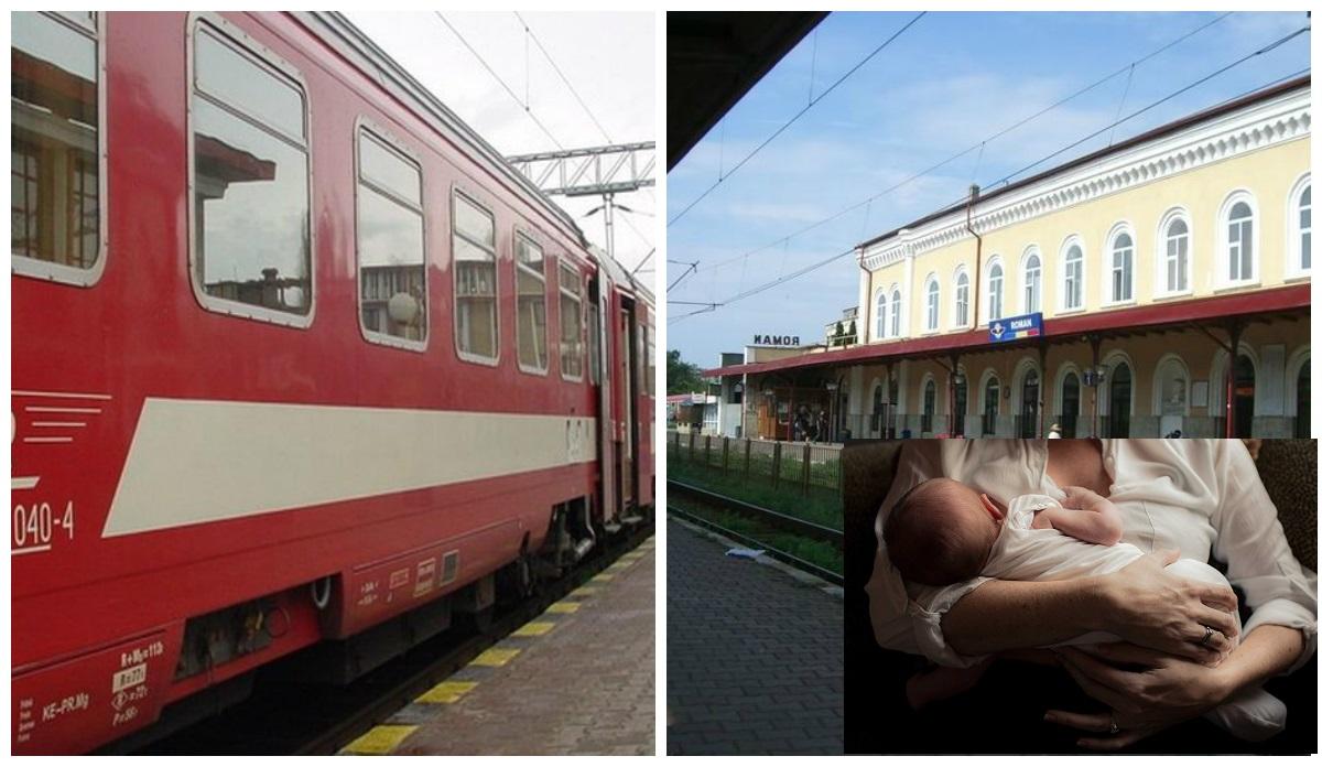 O mamă t&acirc;nără a sărit din tren cu tot cu copilul de doi ani! Micuțul, &icirc;n stare gravă